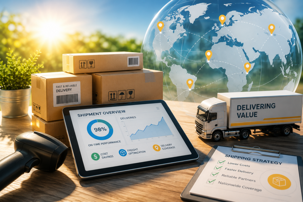 Shipping and courier cost reduction